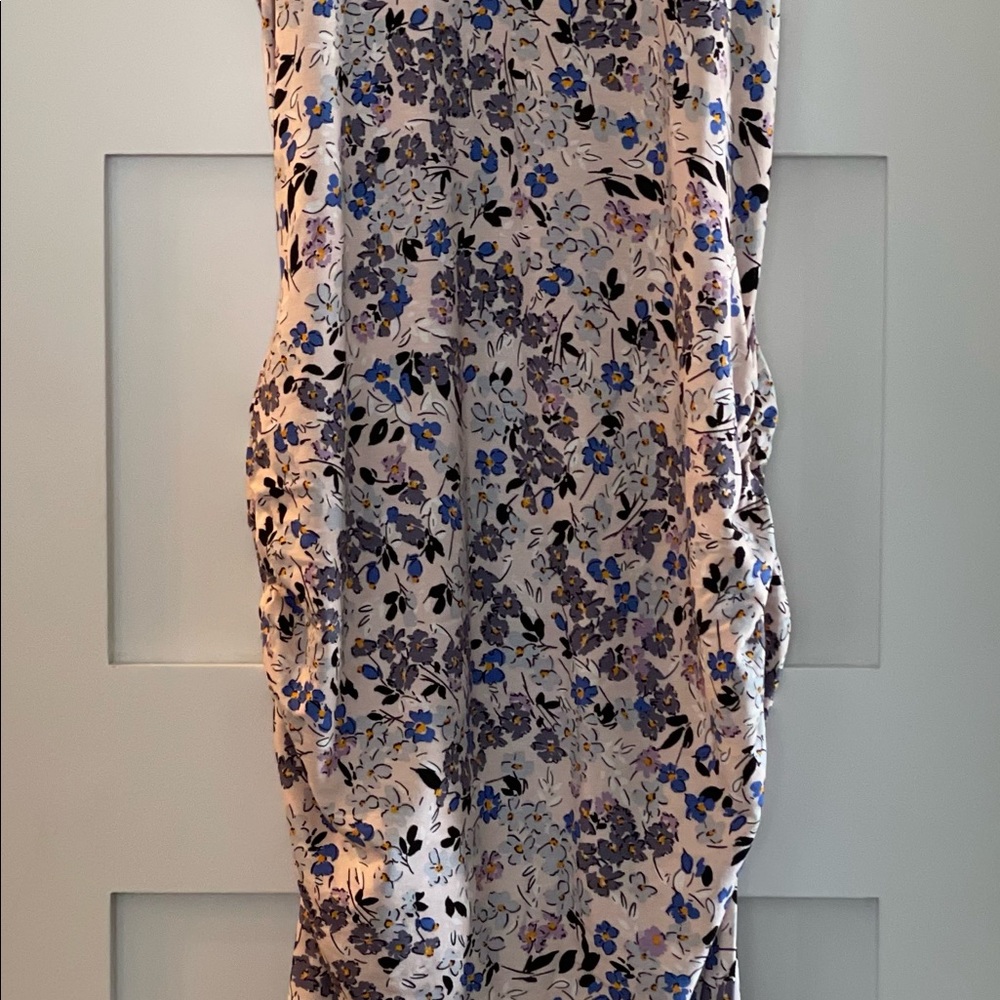 Seraphine pink floral dress perfect for summer sz4